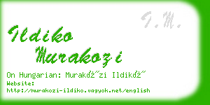 ildiko murakozi business card